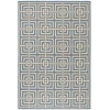 Safavieh Linden  Blue / Creme LND128 4 ft. X 6 ft. Rectangle Rug