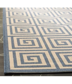 Safavieh Linden  Cream / Blue LND129 4 ft. X 6 ft. Rectangle Rug