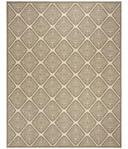 Safavieh Linden  Cream / Beige LND132 9 ft. X 12 ft. Rectangle Rug