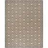Safavieh Linden  Creme / Brown LND132 9 ft. X 12 ft. Rectangle Rug