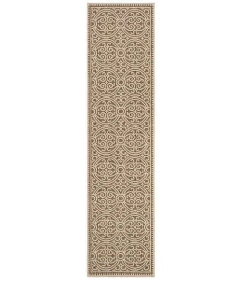 Safavieh Linden  Cream / Beige LND134 2 ft. 2 in. X 10 ft. Runner Rug
