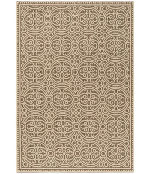 Safavieh Linden  Cream / Beige LND134 5 ft. 3 in. X 7 ft. 6 in. Rectangle Rug