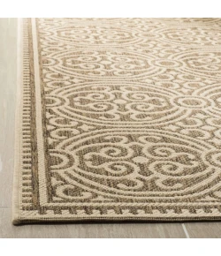 Safavieh Linden  Cream / Beige LND134 6 ft. 7 in. X 6 ft. 7 in. Square Rug