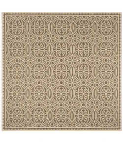 Safavieh Linden  Cream / Beige LND134 6 ft. 7 in. X 6 ft. 7 in. Square Rug