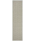 Safavieh Linden  Aqua / Cream LND134 2 ft. 2 in. X 8 ft. Runner Rug