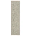 Safavieh Linden  Cream / Aqua LND134 2 ft. 2 in. X 8 ft. Runner Rug