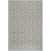Safavieh Linden  Blue / Creme LND134 5 ft. 3 in. X 7 ft. 6 in. Rectangle Rug