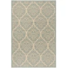 Safavieh Linden  Cream / Aqua LND135 4 ft. X 6 ft. Rectangle Rug