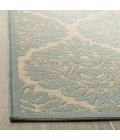 Safavieh Linden  Cream / Aqua LND135 4 ft. X 6 ft. Rectangle Rug