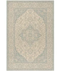 Safavieh Linden  Cream / Aqua LND137 4 ft. X 6 ft. Rectangle Rug