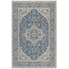 Safavieh Linden  Blue / Creme LND137 5 ft. 3 in. X 7 ft. 6 in. Rectangle Rug
