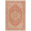 Safavieh Linden  Rust / Creme LND137 5 ft. 3 in. X 7 ft. 6 in. Rectangle Rug