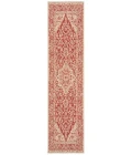 Safavieh Linden  Red / Creme LND137 2 ft. 2 in. X 12 ft. Runner Rug