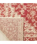 Safavieh Linden  Red / Creme LND137 2 ft. 2 in. X 12 ft. Runner Rug