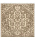 Safavieh Linden  Cream / Beige LND138 6 ft. 7 in. X 6 ft. 7 in. Square Rug