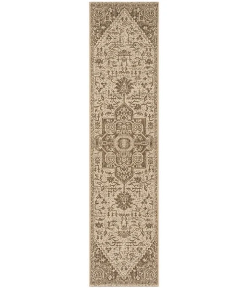 Safavieh Linden  Beige / Cream LND138 2 ft. 2 in. X 12 ft. Runner Rug