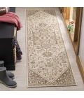 Safavieh Linden  Beige / Cream LND138 2 ft. 2 in. X 12 ft. Runner Rug