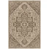 Safavieh Linden  Beige / Cream LND138 5 ft. 3 in. X 7 ft. 6 in. Rectangle Rug