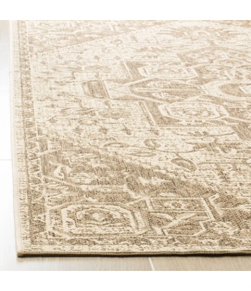 Safavieh Linden  Beige / Cream LND138 2 ft. 2 in. X 12 ft. Runner Rug