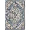 Safavieh Linden  Cream / Blue LND138 5 ft. 3 in. X 7 ft. 6 in. Rectangle Rug
