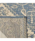 Safavieh Linden  Cream / Blue LND138 6 ft. 7 in. X 6 ft. 7 in. Square Rug