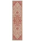 Safavieh Linden  Red / Creme LND138 2 ft. 2 in. X 12 ft. Runner Rug