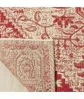 Safavieh Linden  Red / Creme LND138 2 ft. 2 in. X 12 ft. Runner Rug