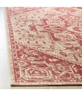 Safavieh Linden  Red / Creme LND138 2 ft. 2 in. X 12 ft. Runner Rug