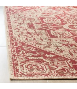 Safavieh Linden  Red / Creme LND138 2 ft. 2 in. X 12 ft. Runner Rug