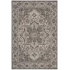 Safavieh Linden  Light Grey / Charcoal LND139 5 ft. 3 in. X 7 ft. 6 in. Rectangle Rug
