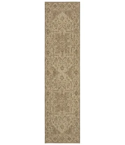 Safavieh Linden  Cream / Beige LND139 2 ft. 2 in. X 12 ft. Runner Rug