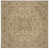 Safavieh Linden  Cream / Beige LND139 6 ft. 7 in. X 6 ft. 7 in. Square Rug