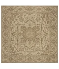 Safavieh Linden  Cream / Beige LND139 6 ft. 7 in. X 6 ft. 7 in. Square Rug