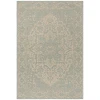 Safavieh Linden  Cream / Aqua LND139 4 ft. X 6 ft. Rectangle Rug