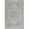 Safavieh Linden  Cream / Blue LND139 4 ft. X 6 ft. Rectangle Rug