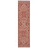 Safavieh Linden  Red / Creme LND139 2 ft. 2 in. X 12 ft. Runner Rug