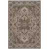 Safavieh Linden  Creme / Brown LND139 5 ft. 3 in. X 7 ft. 6 in. Rectangle Rug
