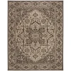 Safavieh Linden  Creme / Brown LND139 9 ft. X 12 ft. Rectangle Rug