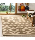 Safavieh Linden  Cream / Beige LND171 5 ft. 3 in. X 7 ft. 6 in. Rectangle Rug