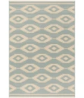 Safavieh Linden  Cream / Aqua LND171 5 ft. 3 in. X 7 ft. 6 in. Rectangle Rug