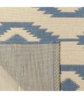Safavieh Linden  Blue / Creme LND171 5 ft. 3 in. X 7 ft. 6 in. Rectangle Rug
