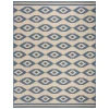 Safavieh Linden  Blue / Creme LND171 9 ft. X 12 ft. Rectangle Rug
