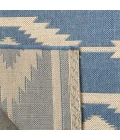 Safavieh Linden  Cream / Blue LND171 5 ft. 3 in. X 7 ft. 6 in. Rectangle Rug