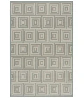 Safavieh Linden  Cream / Aqua LND173 5 ft. 3 in. X 7 ft. 6 in. Rectangle Rug