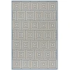 Safavieh Linden  Cream / Blue LND173 5 ft. 3 in. X 7 ft. 6 in. Rectangle Rug