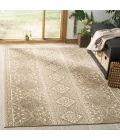 Safavieh Linden  Cream / Beige LND174 6 ft. 7 in. X 6 ft. 7 in. Square Rug