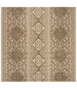 Safavieh Linden  Cream / Beige LND174 6 ft. 7 in. X 6 ft. 7 in. Square Rug