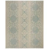 Safavieh Linden  Cream / Aqua LND174 8 ft. X 10 ft. Rectangle Rug