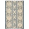 Safavieh Linden  Blue / Creme LND174 4 ft. X 6 ft. Rectangle Rug