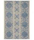 Safavieh Linden  Cream / Blue LND174 4 ft. X 6 ft. Rectangle Rug